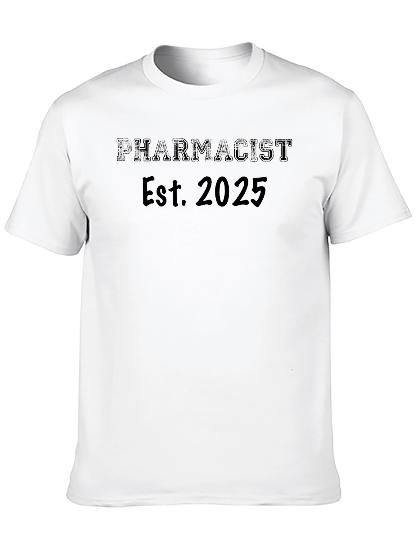 Pharmacist Est. 2025 Black T-Shirt