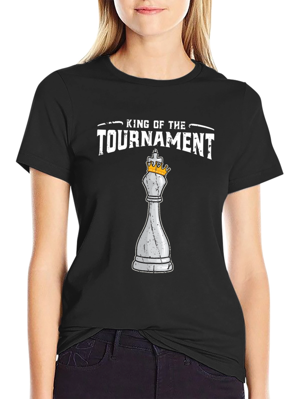 King of the Tournament Chess T-Shirt