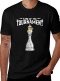 King of the Tournament Chess T-Shirt