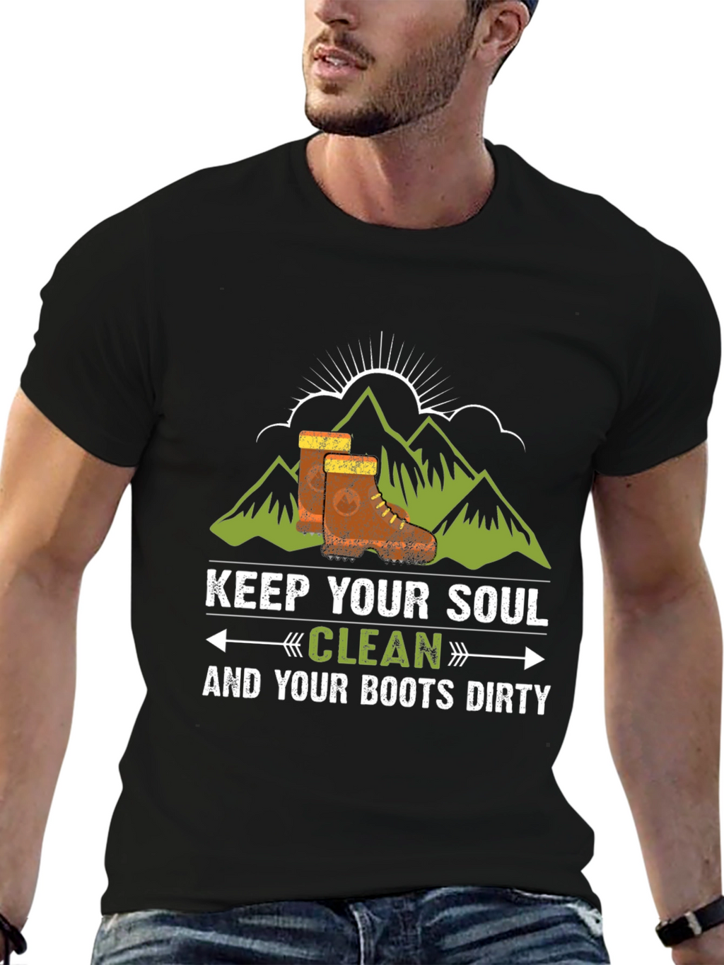 Keep Your Soul Clean & Boots Dirty T-Shirt