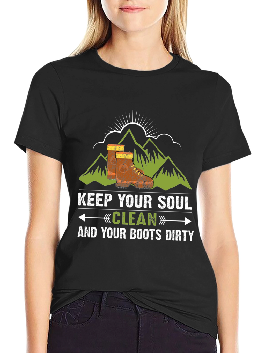Keep Your Soul Clean & Boots Dirty T-Shirt
