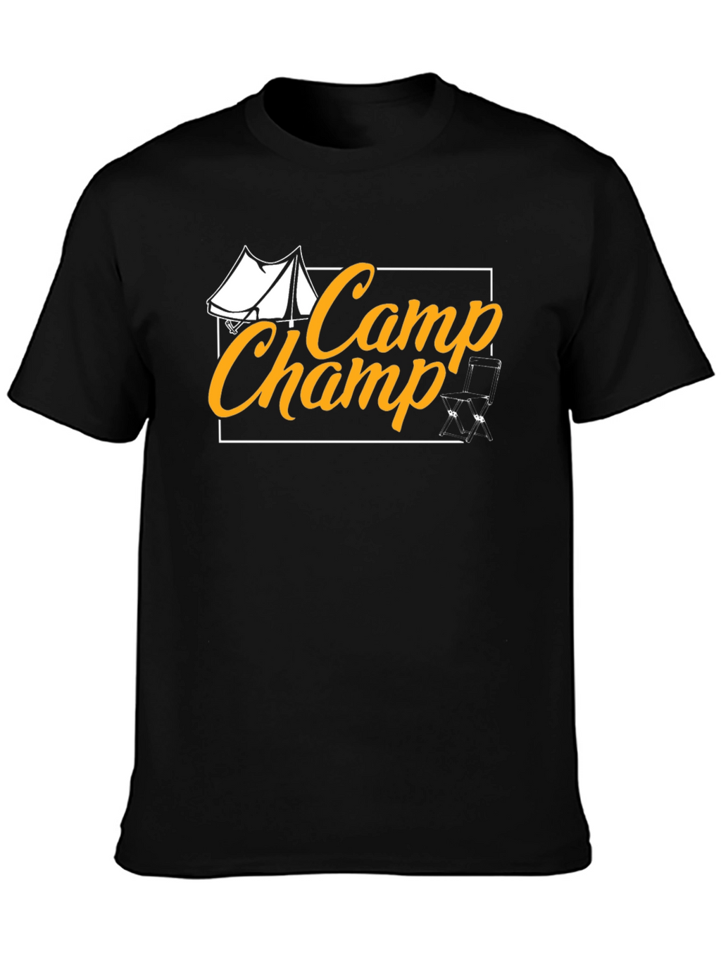 Camp Champ Black T-Shirt