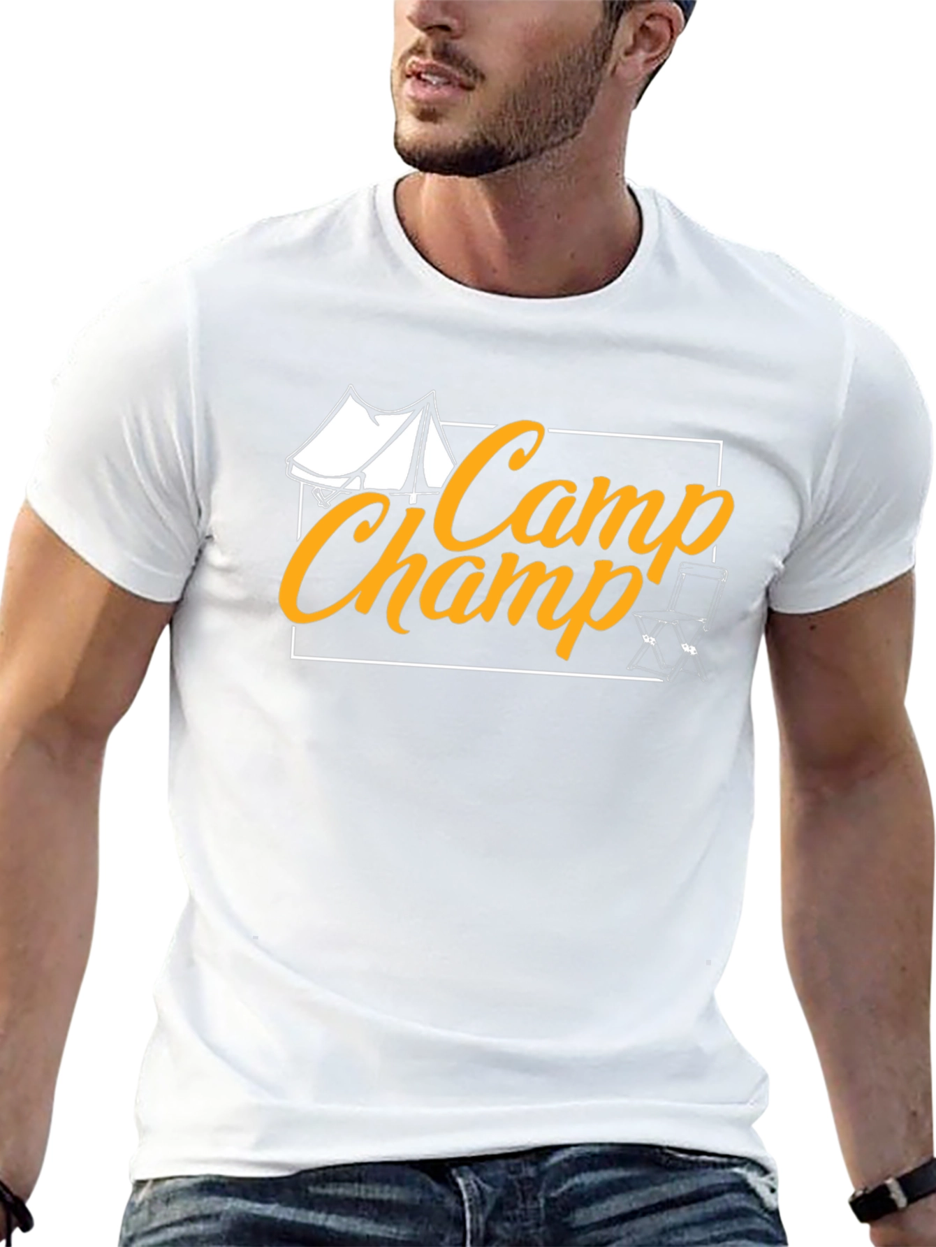 Camp Champ Black T-Shirt