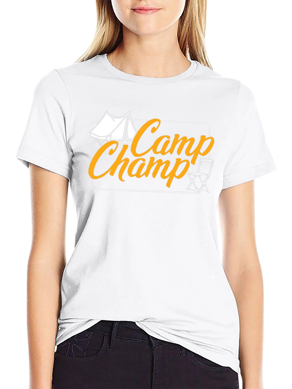 Camp Champ Black T-Shirt
