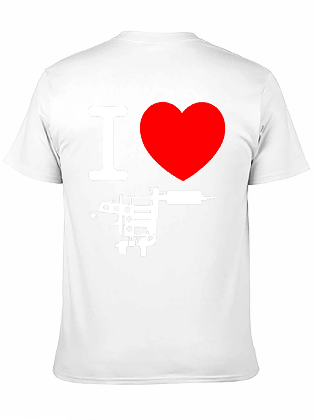 I Love Tattooing Graphic T-Shirt