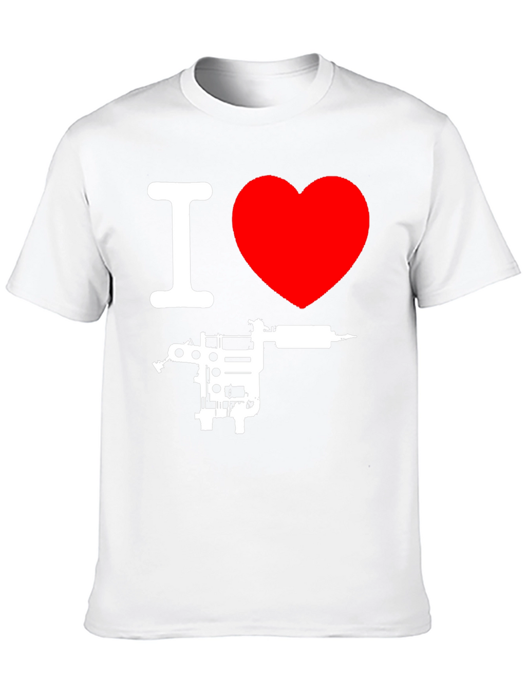 I Love Tattooing Graphic T-Shirt
