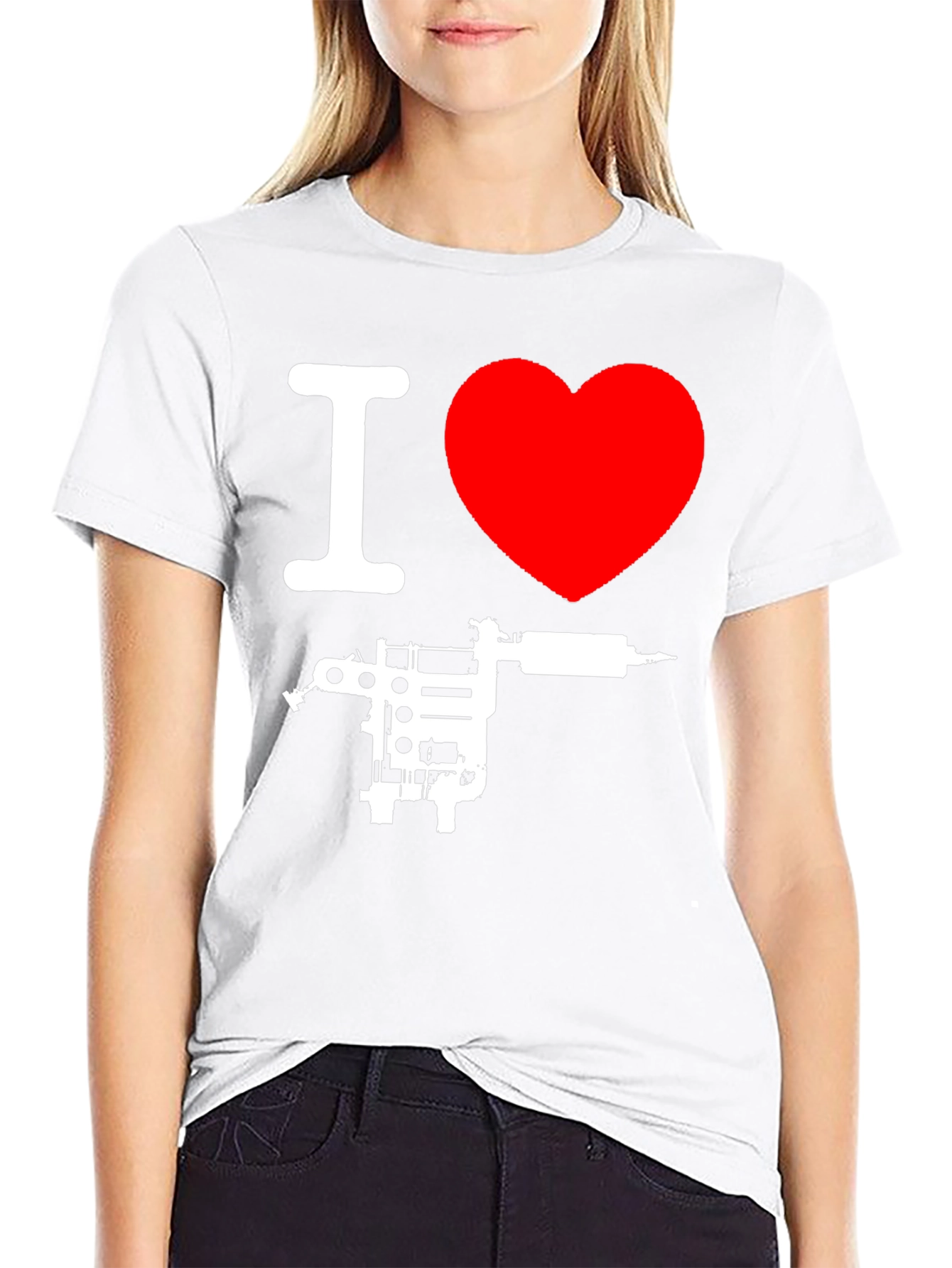 I Love Tattooing Graphic T-Shirt