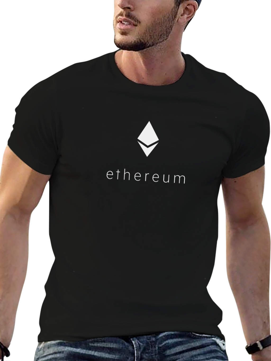 Ethereum Logo T-Shirt - Black Crypto Tee