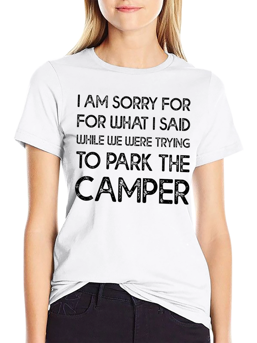 Sorry Camper T-Shirt - Funny Camping Tee
