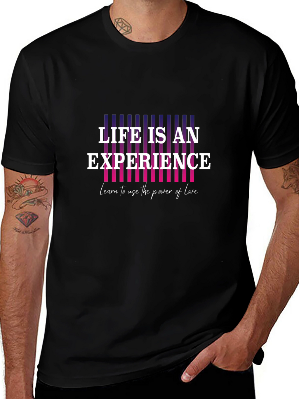 Life is an Experience Graphic T-Shirt