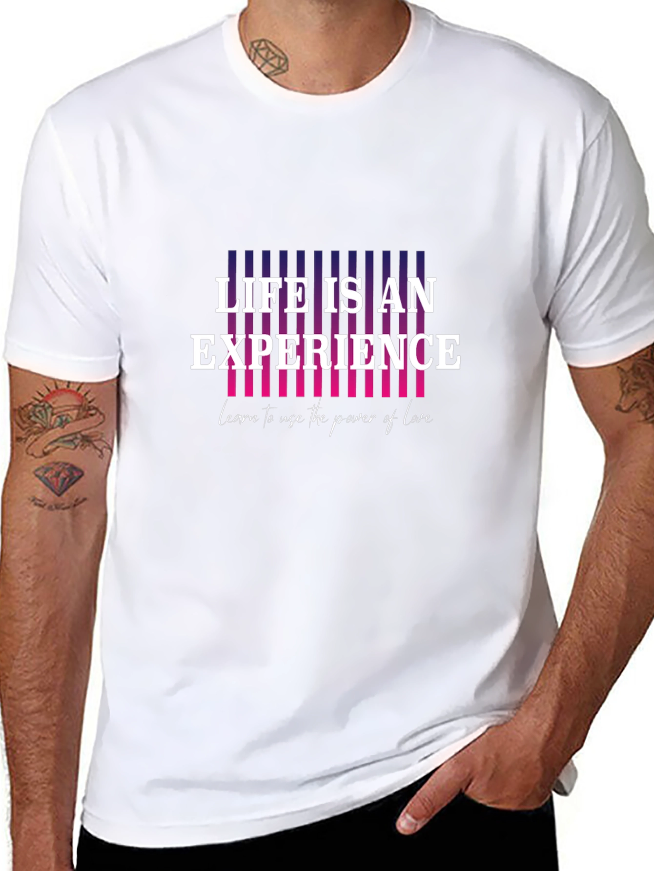 Life is an Experience Graphic T-Shirt