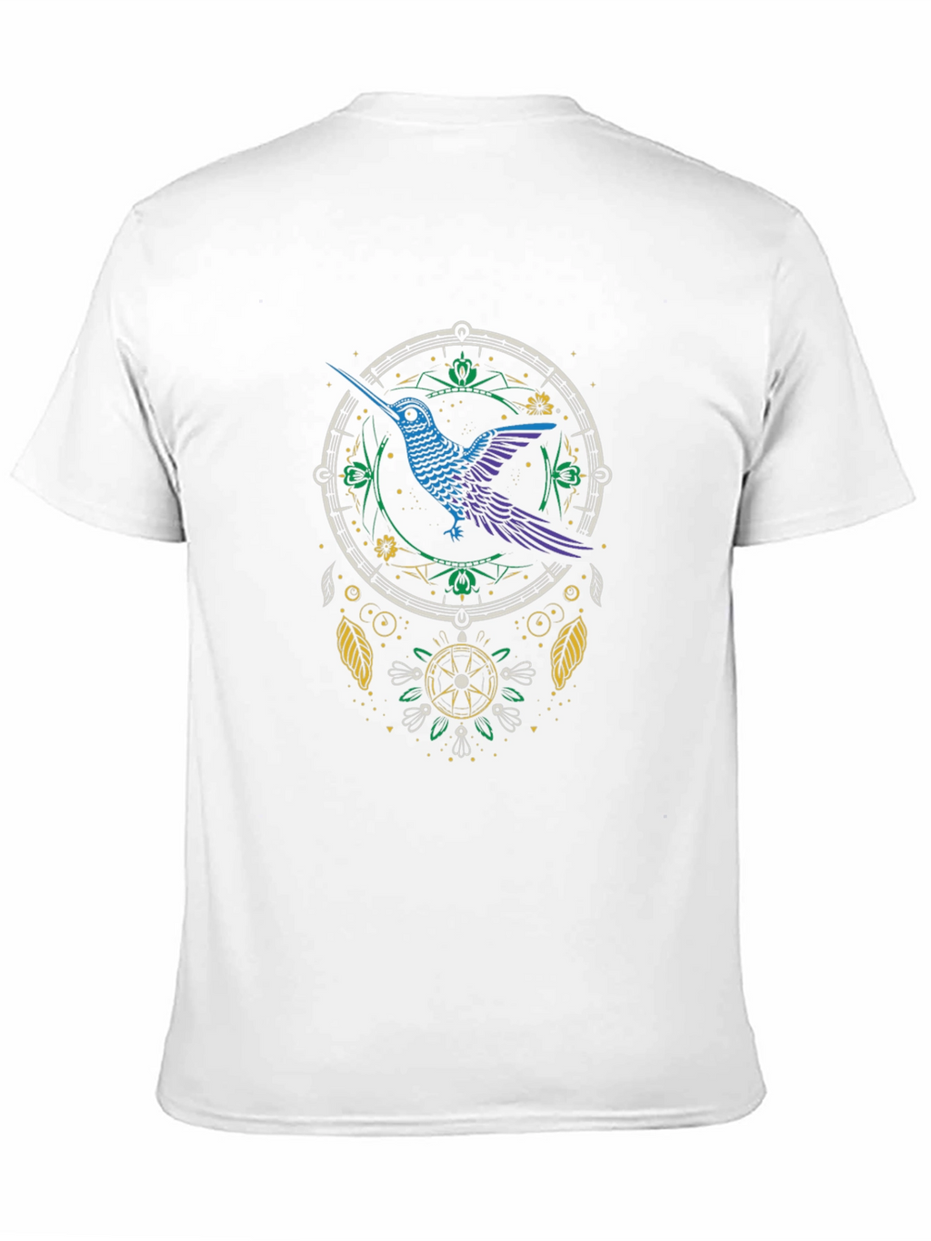 Hummingbird Dreamcatcher Black Graphic Tee