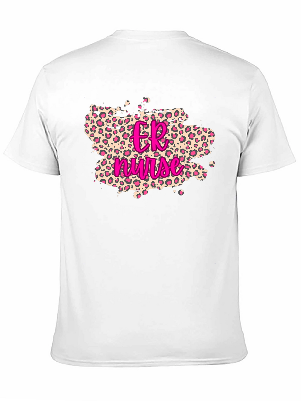 ER Nurse Leopard Print T-Shirt