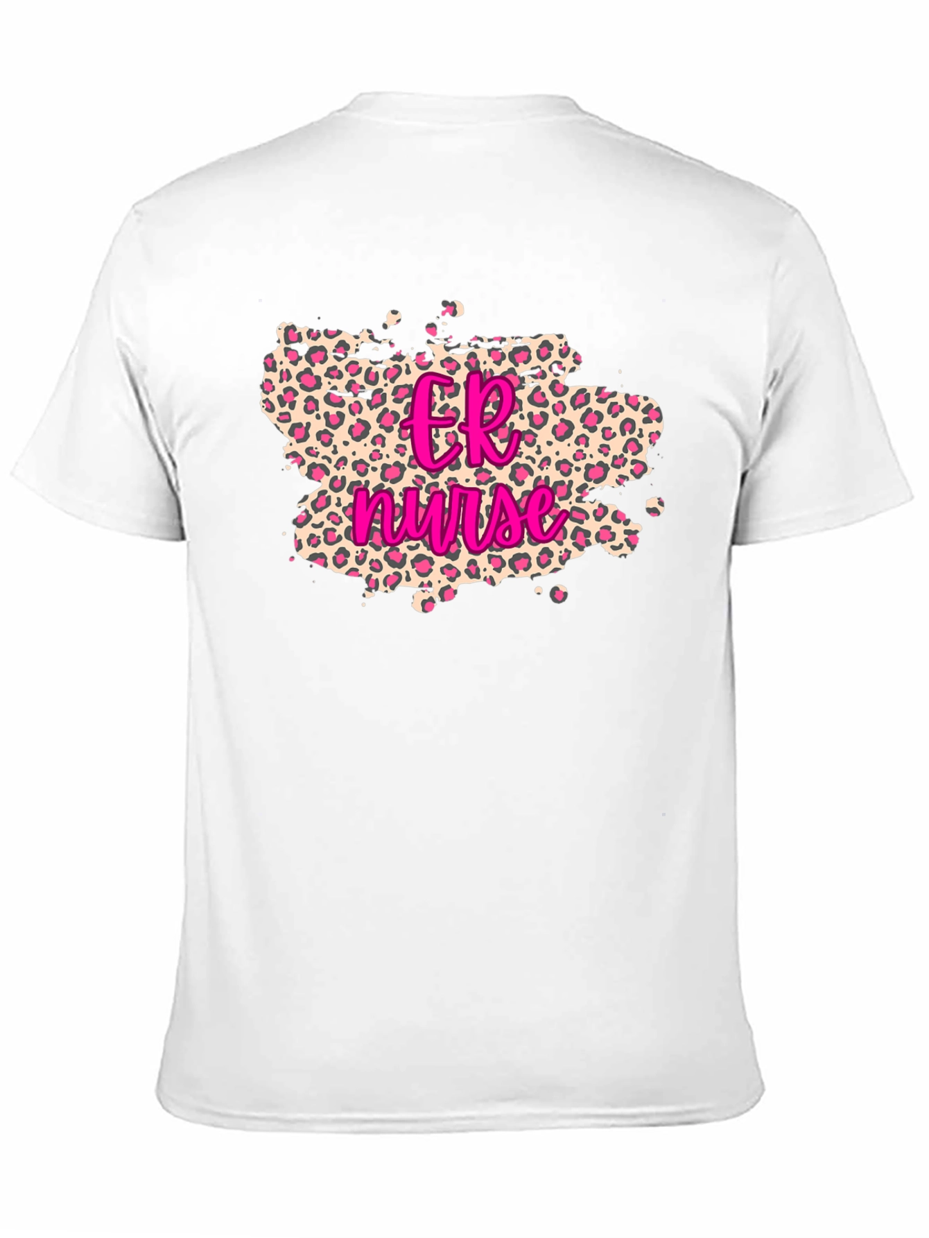 ER Nurse Leopard Print T-Shirt