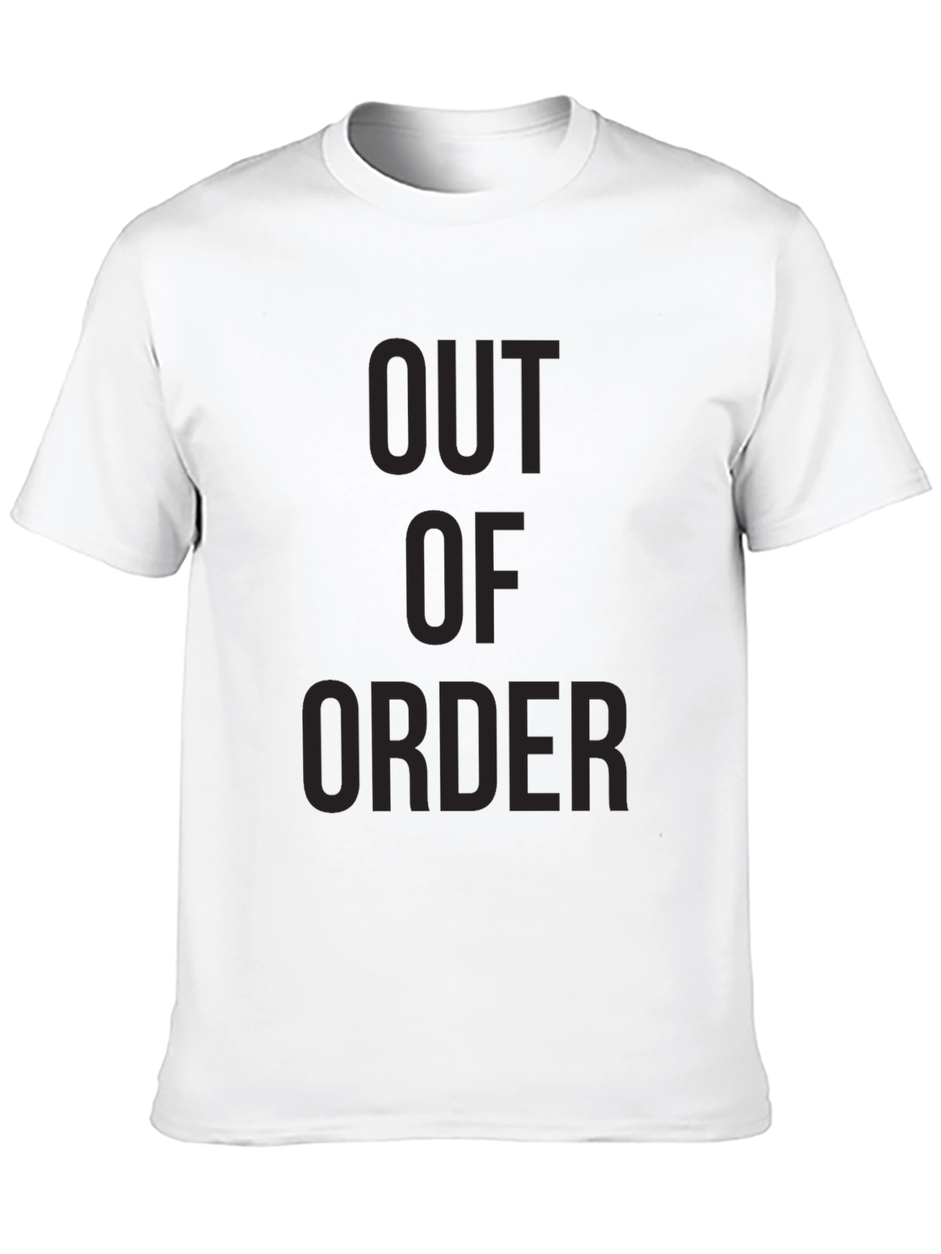 Out of Order Black T-Shirt