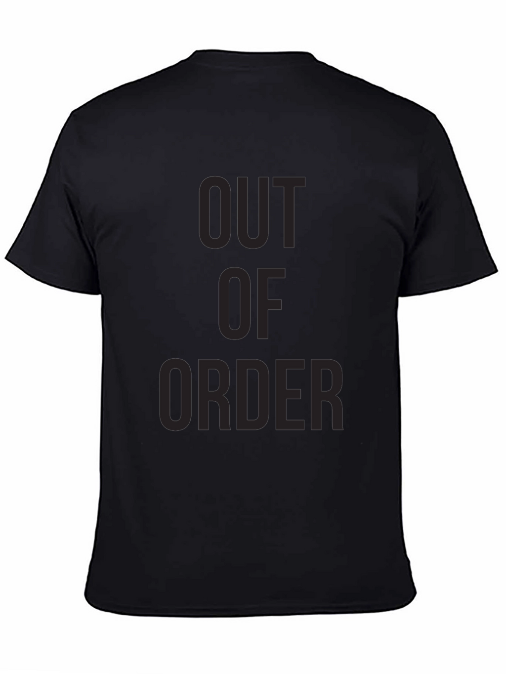 Out of Order Black T-Shirt