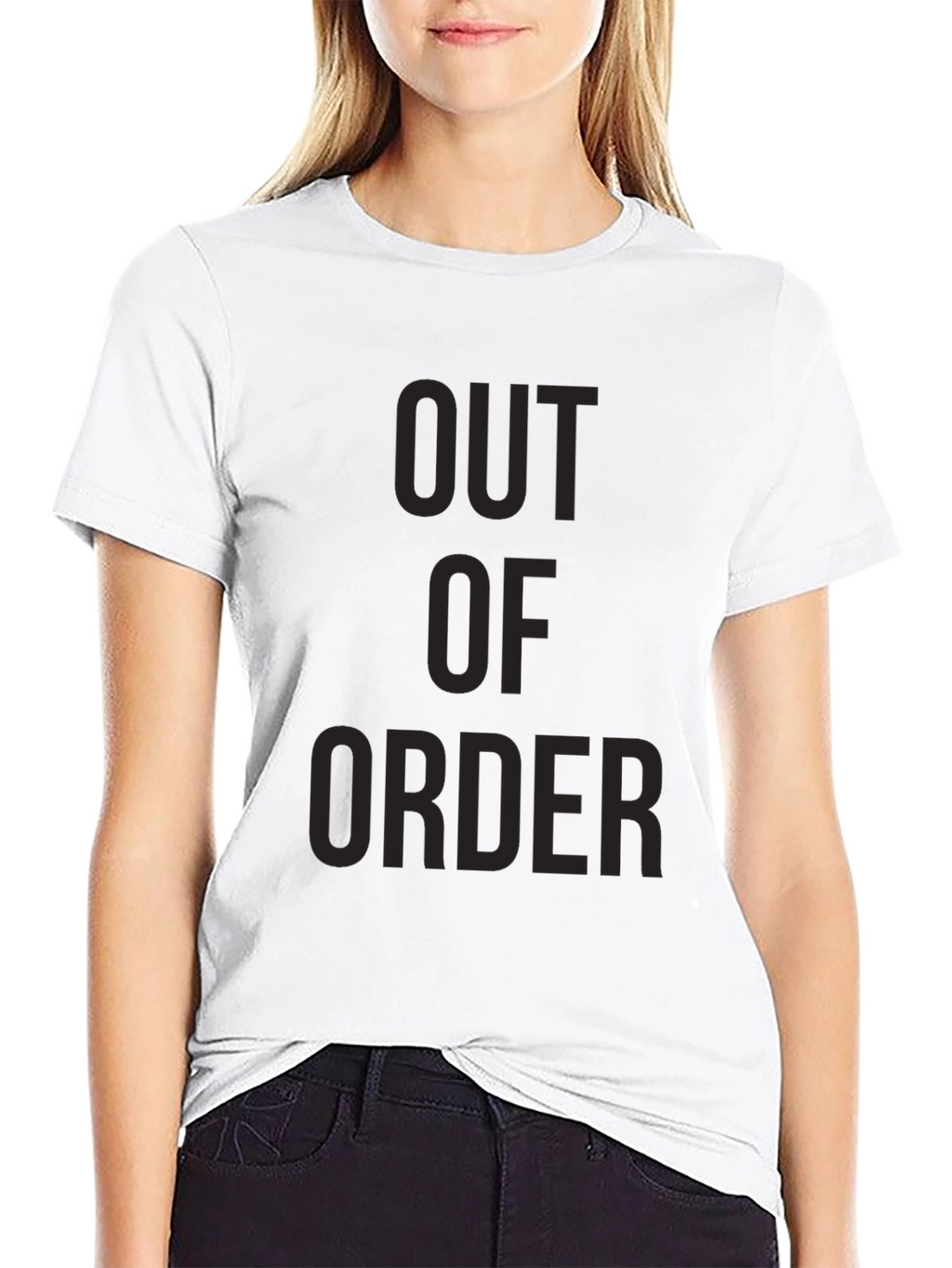 Out of Order Black T-Shirt