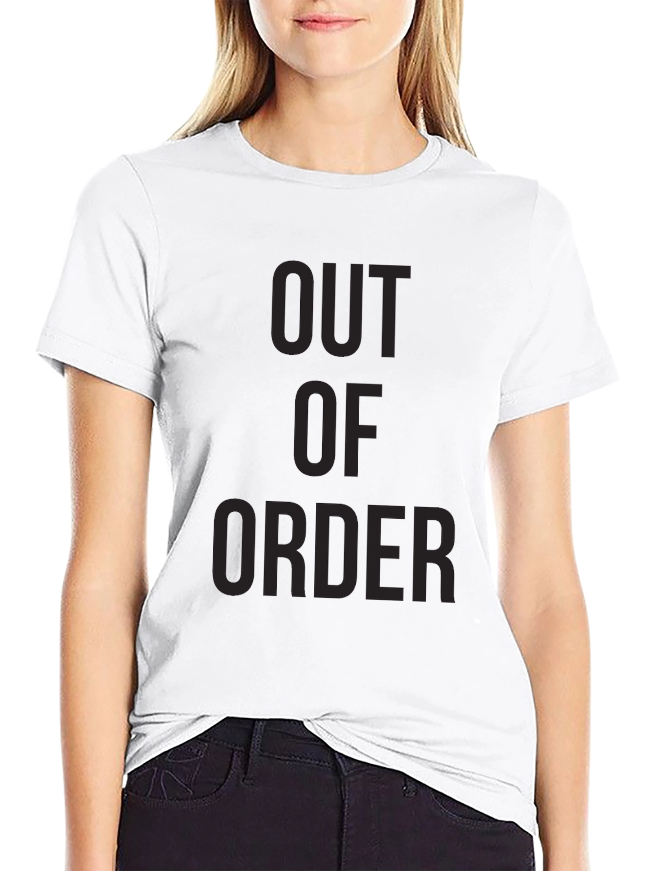 Out of Order Black T-Shirt