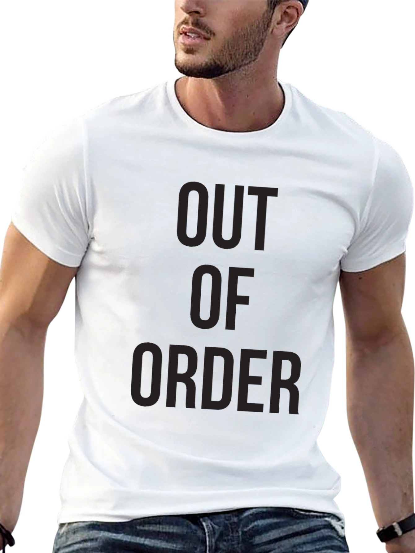 Out of Order Black T-Shirt