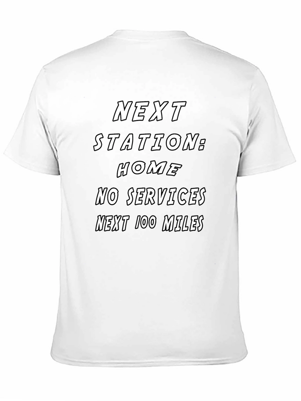 Next Station Home Black T-Shirt