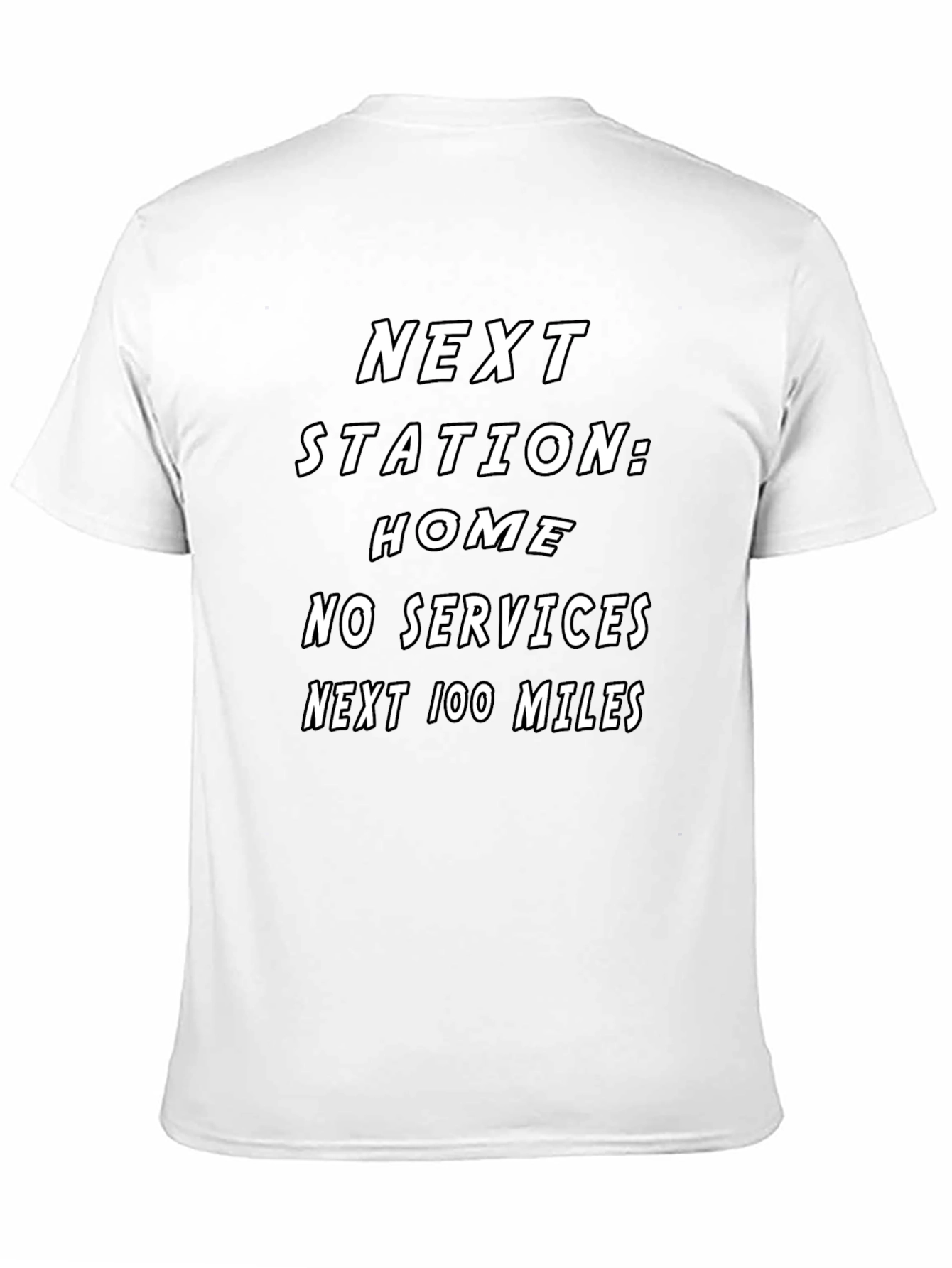 Next Station Home Black T-Shirt