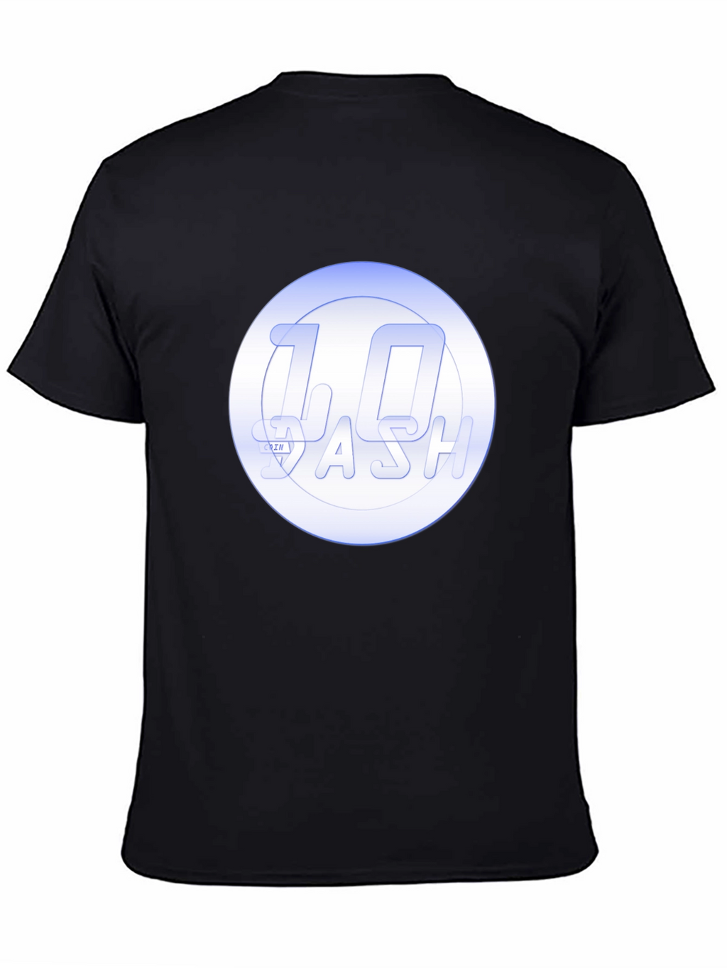 Dash 1.0 T-Shirt - Black Crew Neck Casual Wear