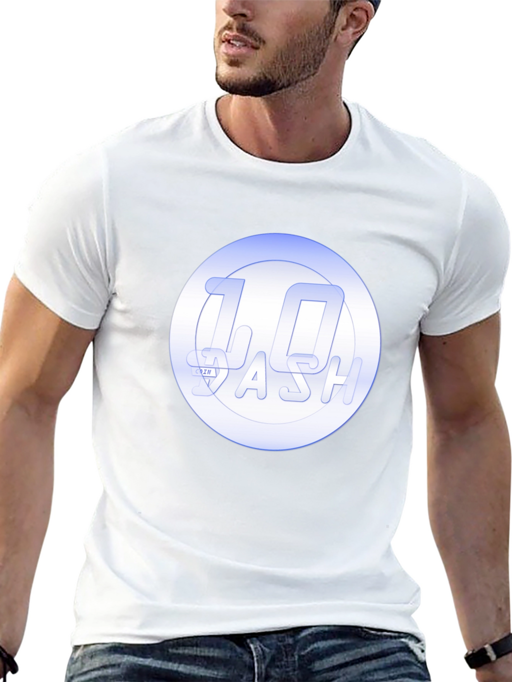 Dash 1.0 T-Shirt - Black Crew Neck Casual Wear