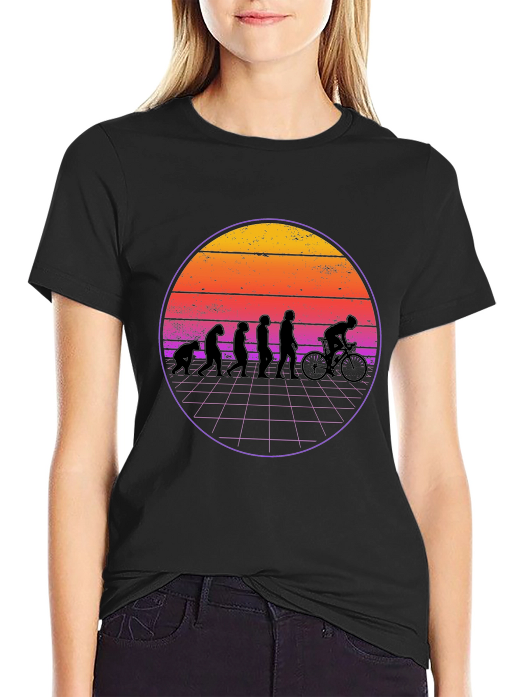 Evolution of Biking T-Shirt