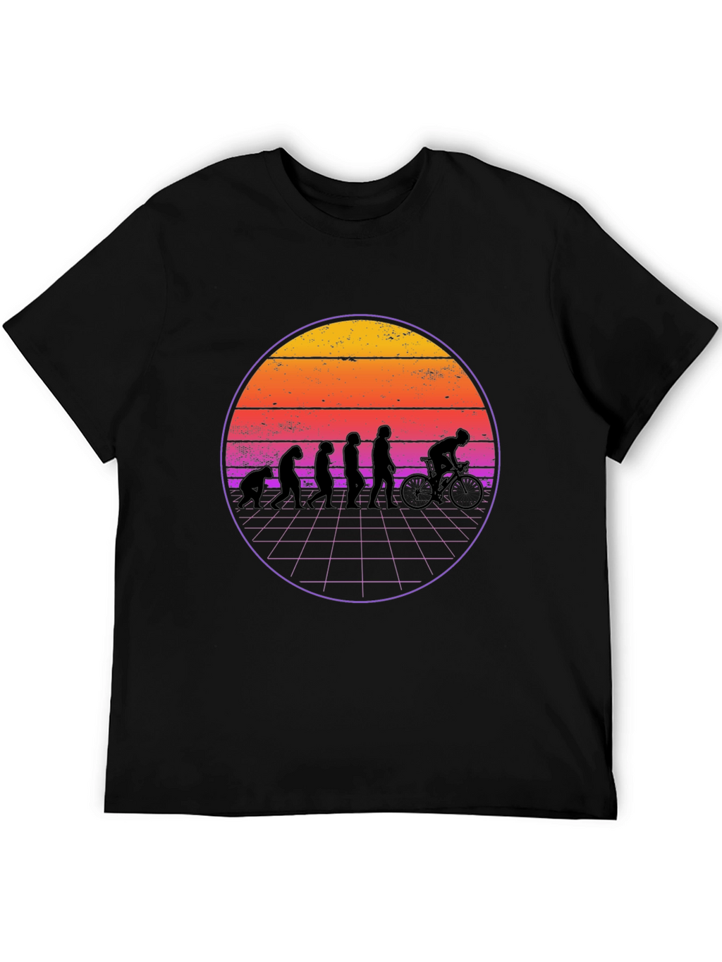 Evolution of Biking T-Shirt