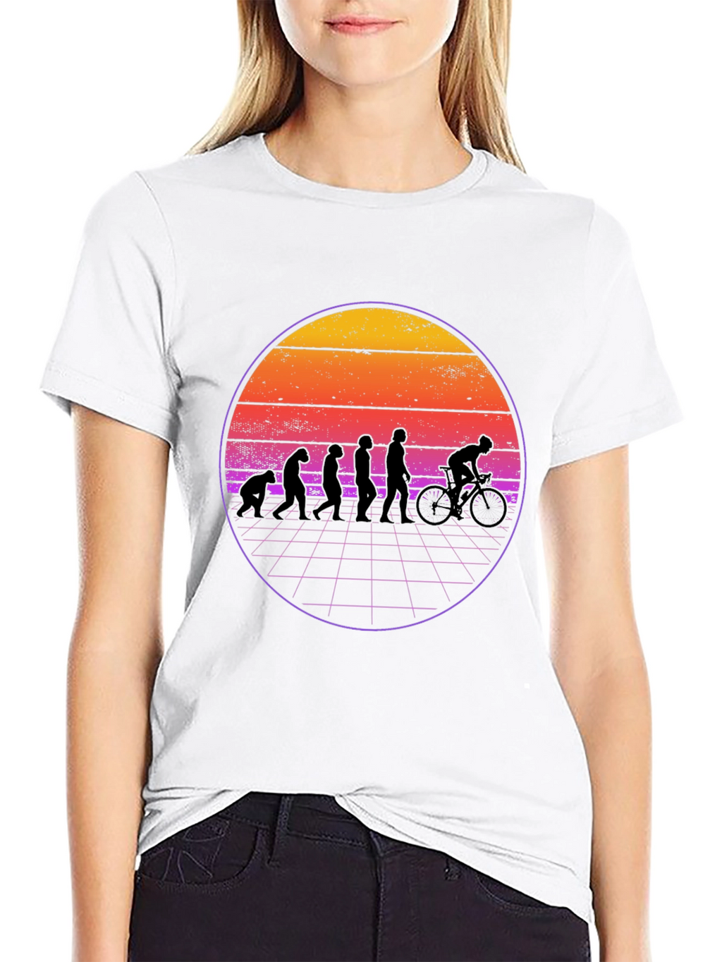 Evolution of Biking T-Shirt