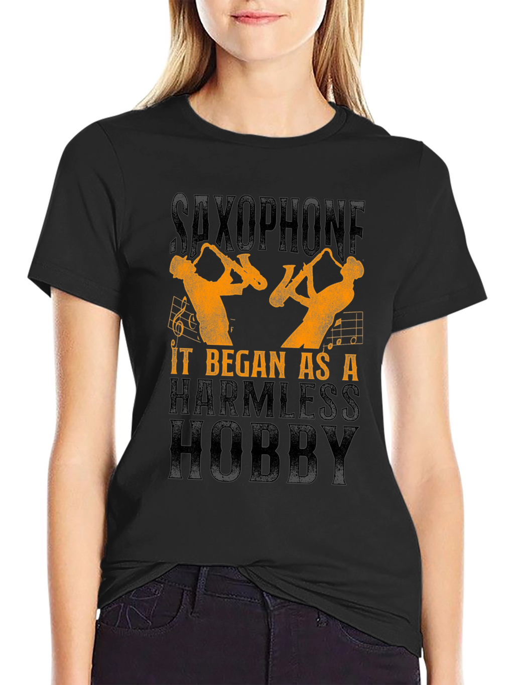 Saxophone Hobby T-Shirt Musician Gift Tee