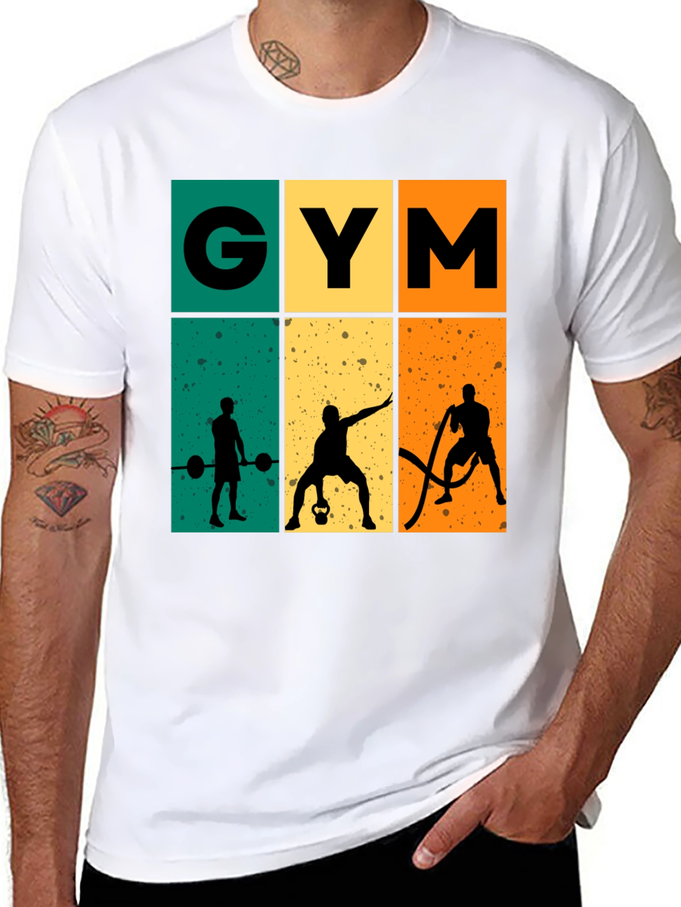 Retro Gym Workout T-Shirt