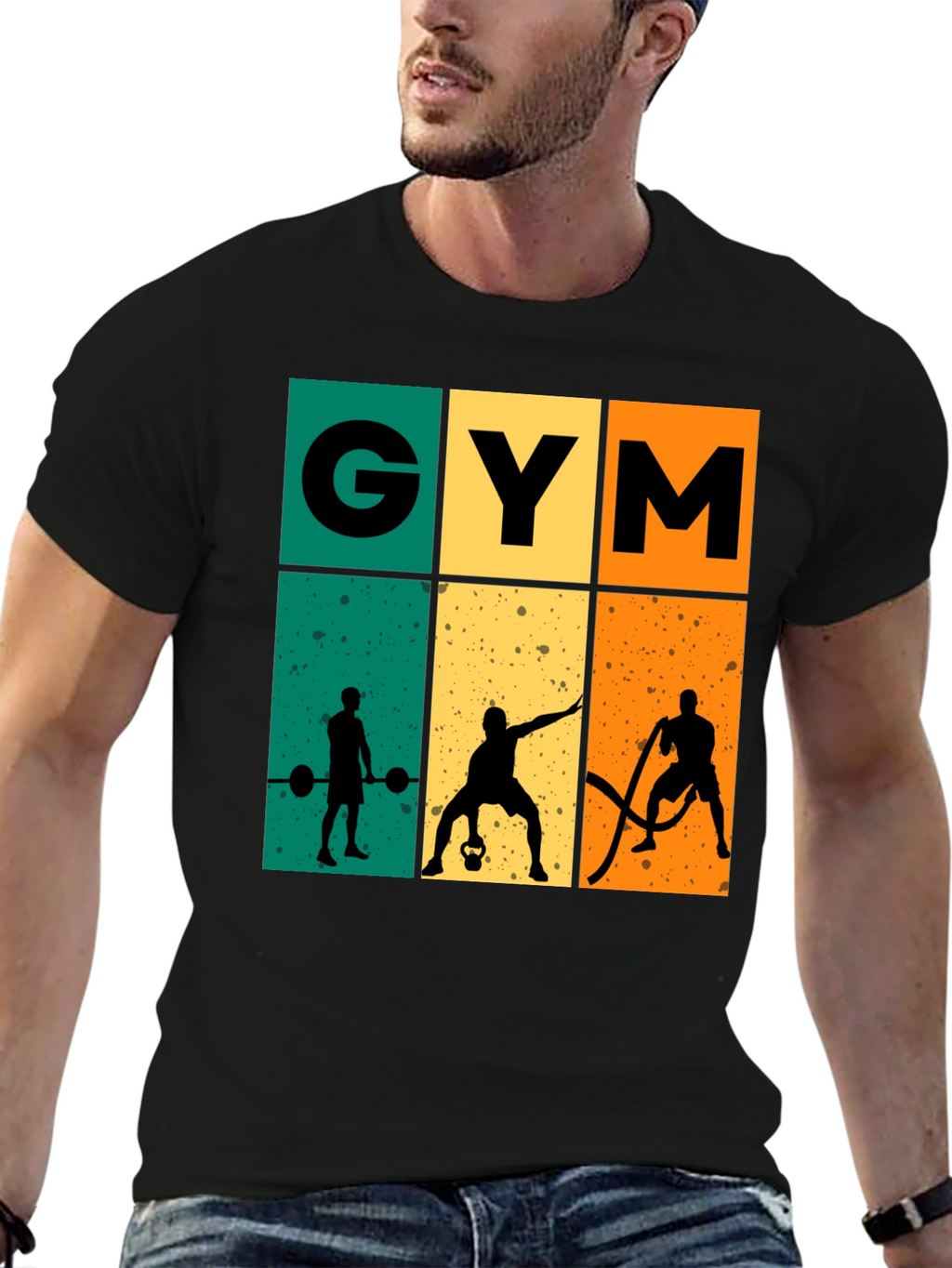 Retro Gym Workout T-Shirt