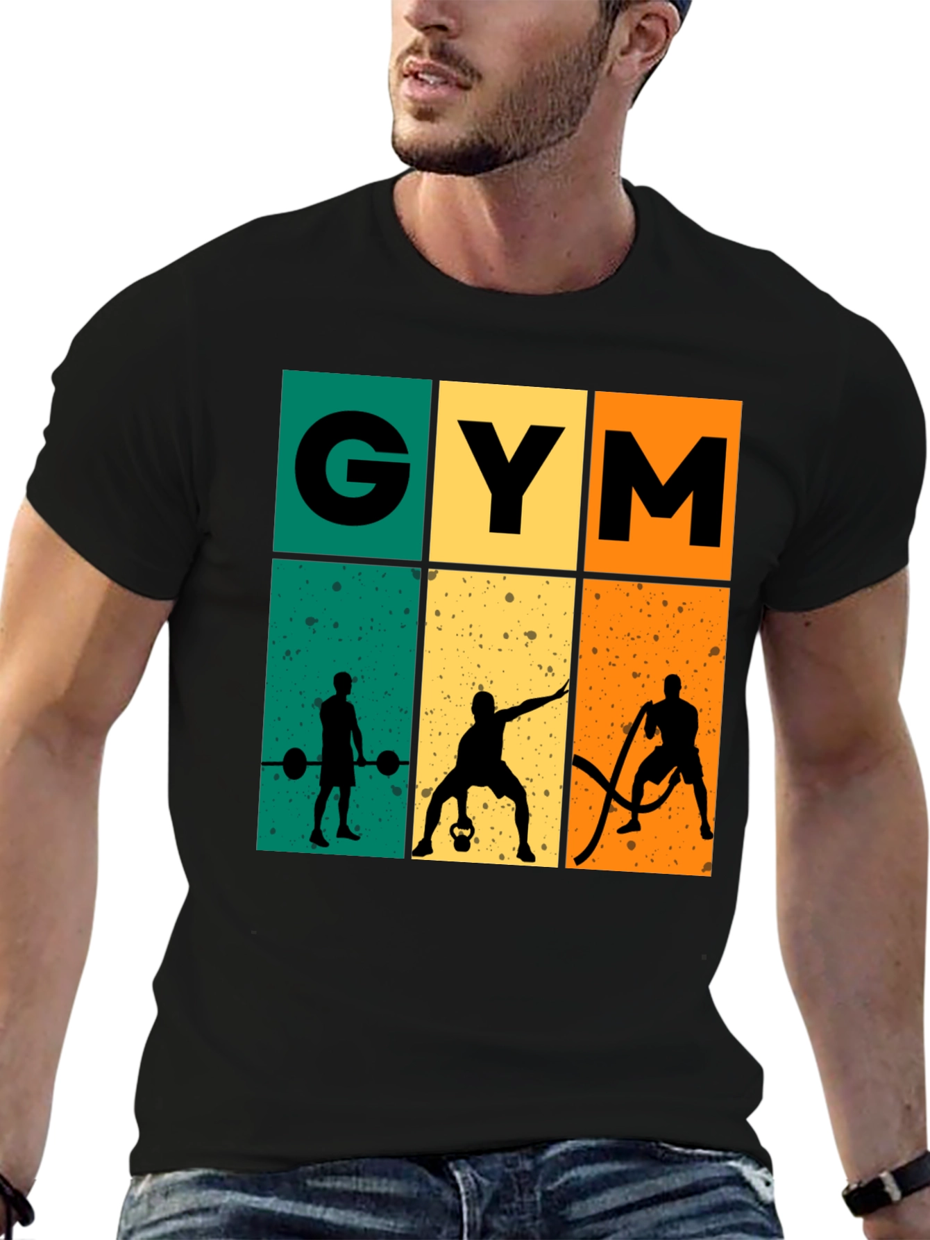 Retro Gym Workout T-Shirt