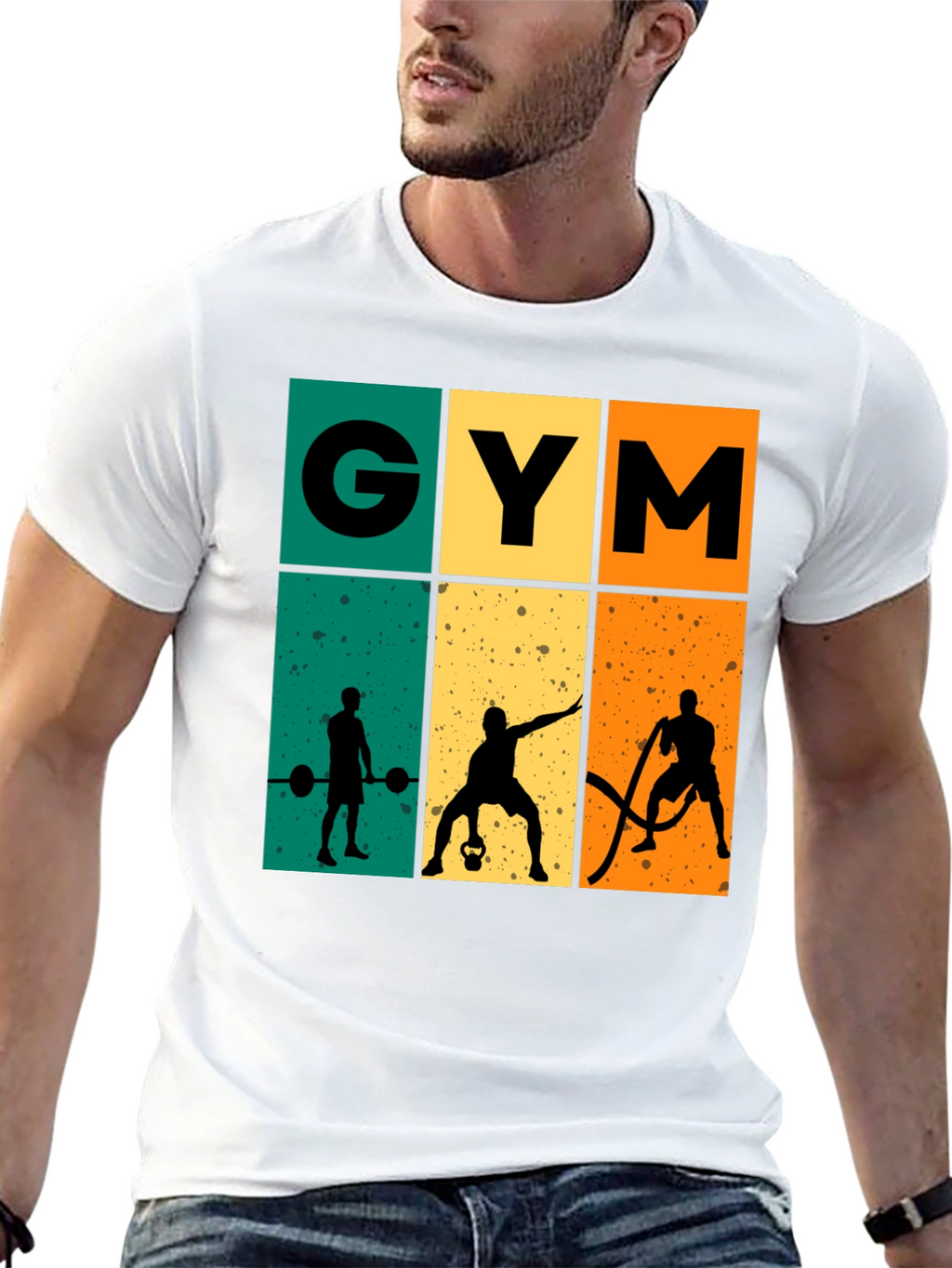 Retro Gym Workout T-Shirt