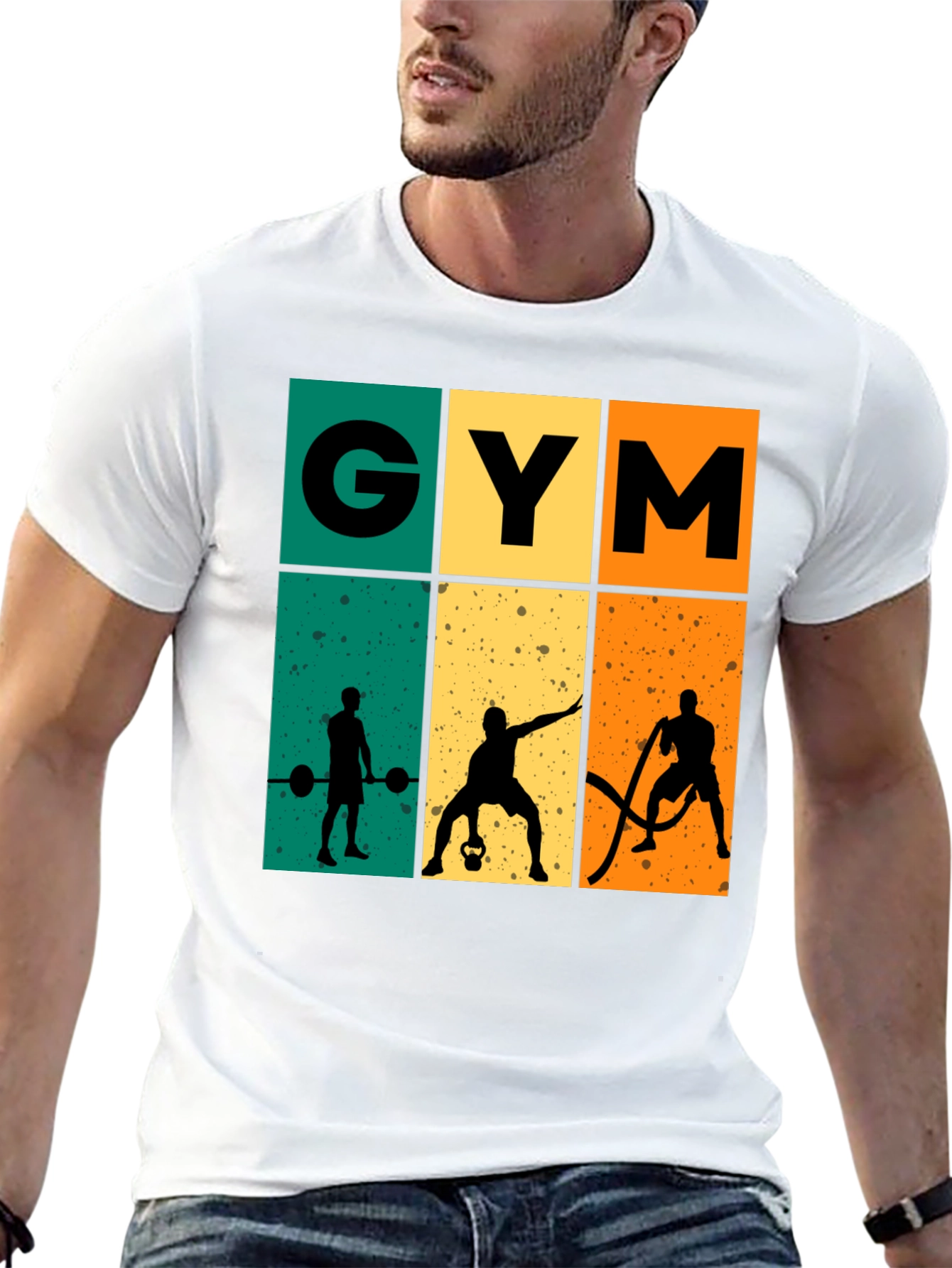 Retro Gym Workout T-Shirt