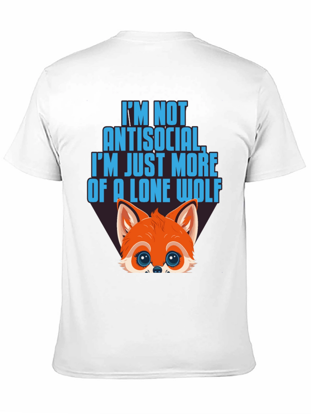 Lone Wolf Graphic Tee - Antisocial T-Shirt