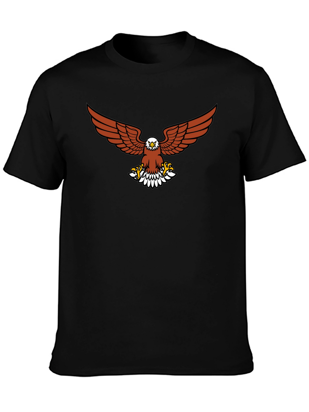 Eagle Graphic Tee - Mens Black T-Shirt