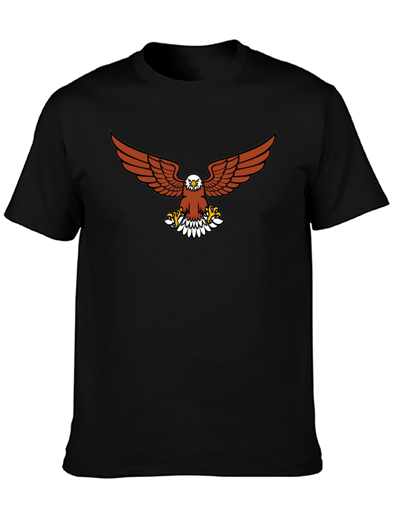 Eagle Graphic Tee - Mens Black T-Shirt
