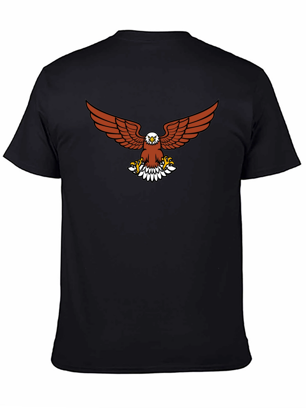 Eagle Graphic Tee - Mens Black T-Shirt