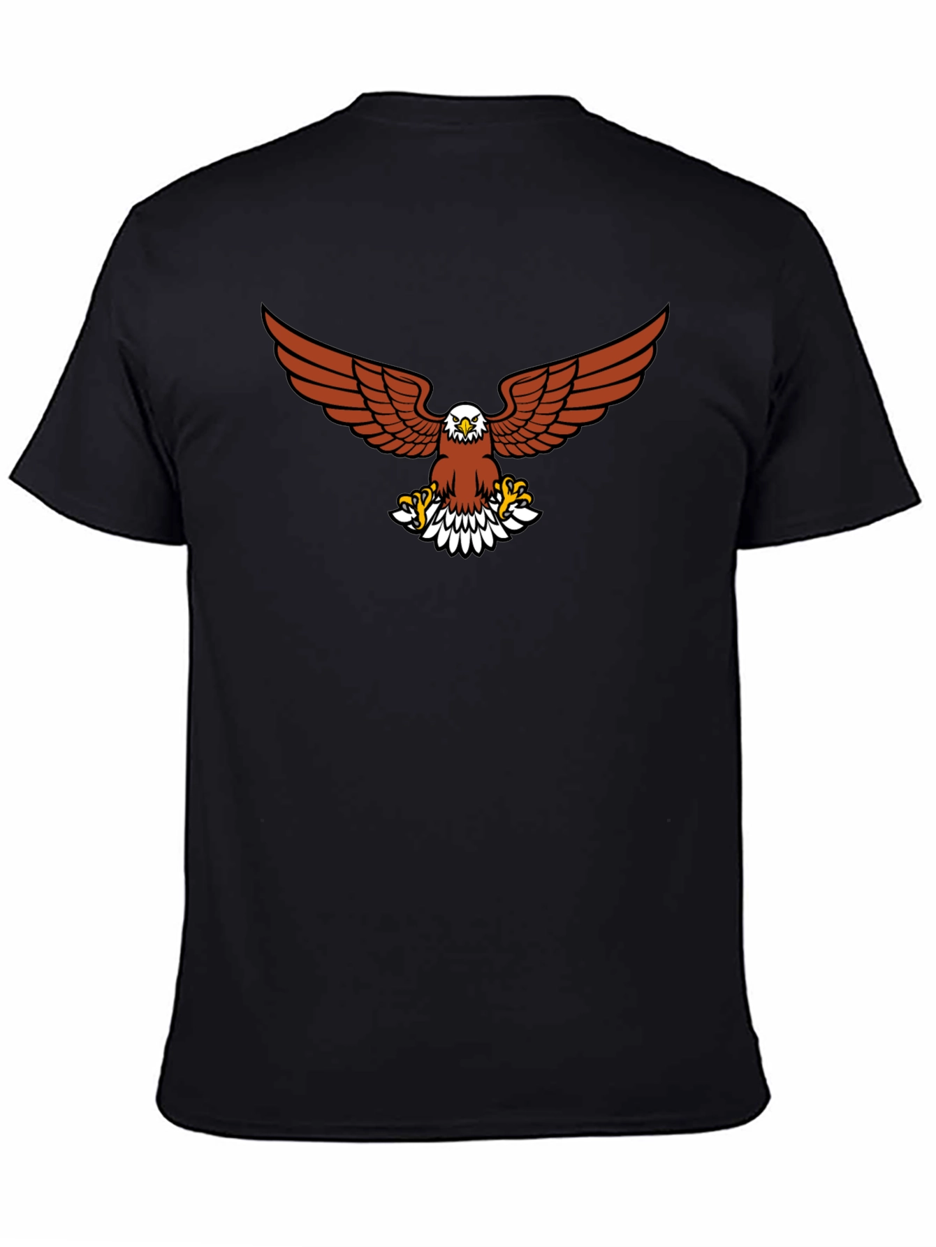 Eagle Graphic Tee - Mens Black T-Shirt