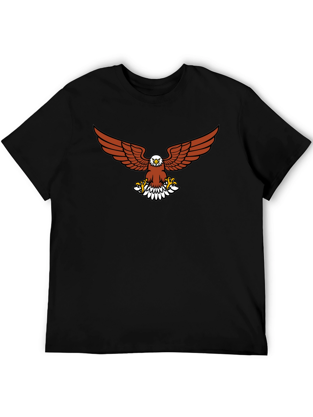 Eagle Graphic Tee - Mens Black T-Shirt