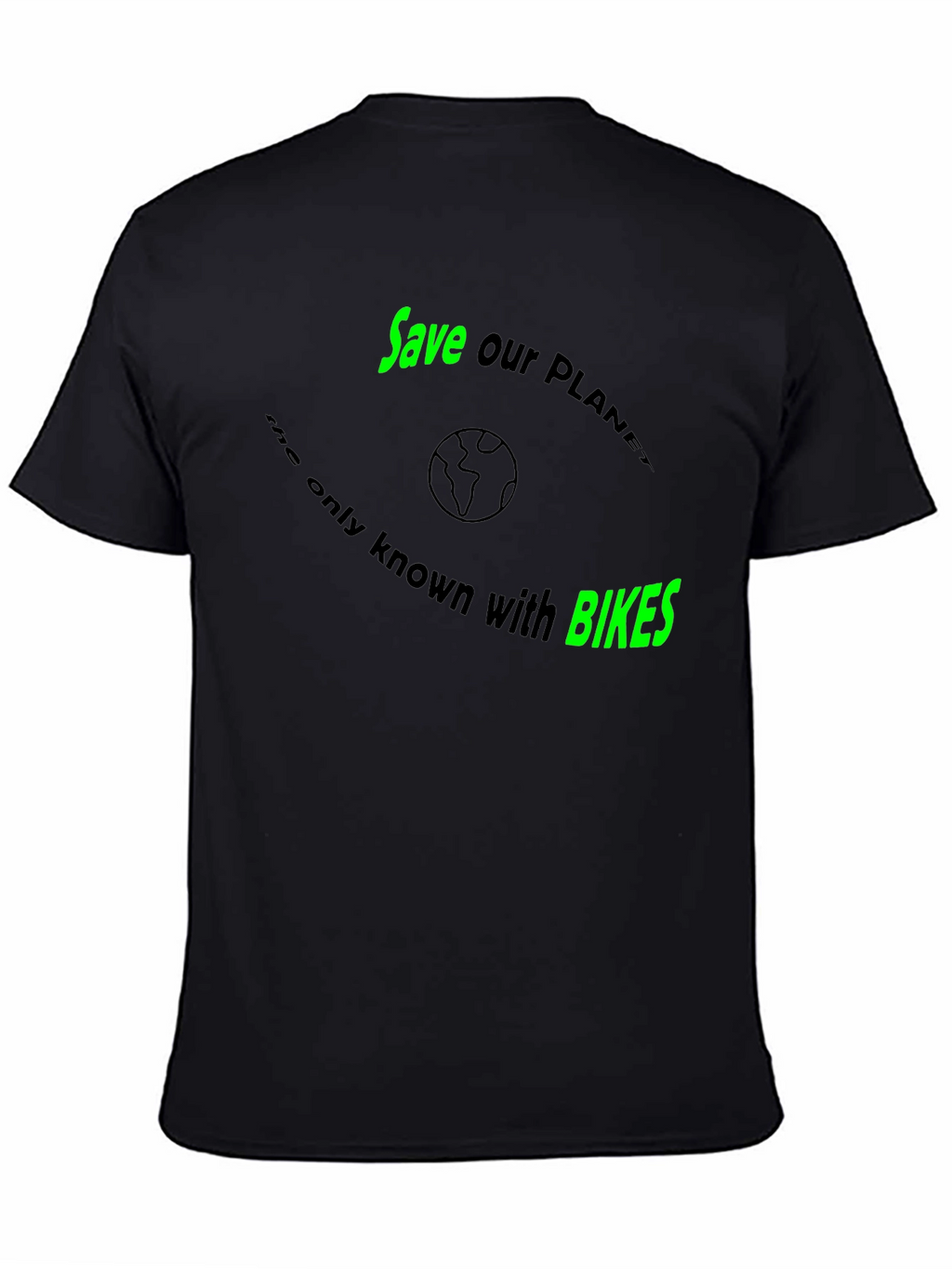 Save the Planet with Bikes T-Shirt