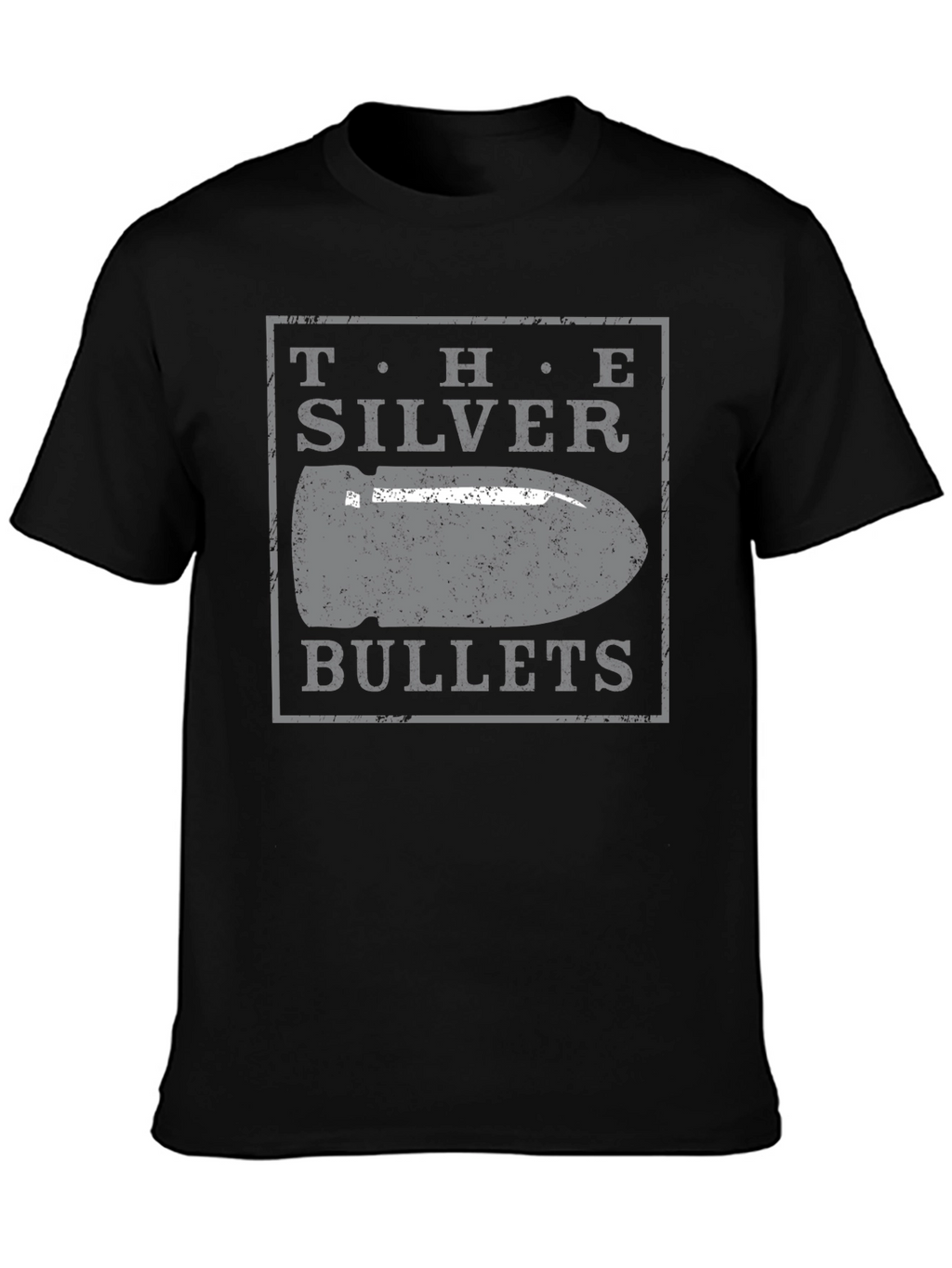 The Silver Bullets Graphic T-Shirt - Black