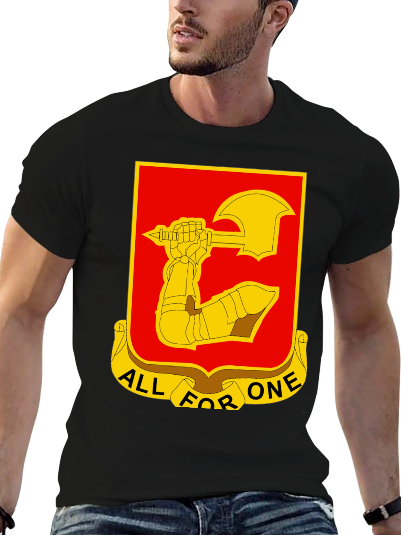 All For One T-Shirt - Military Unit Tee