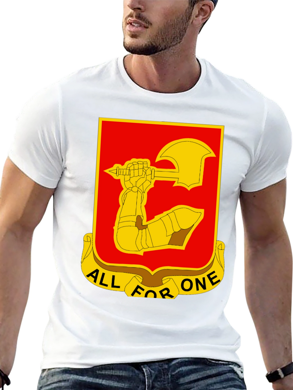 All For One T-Shirt - Military Unit Tee