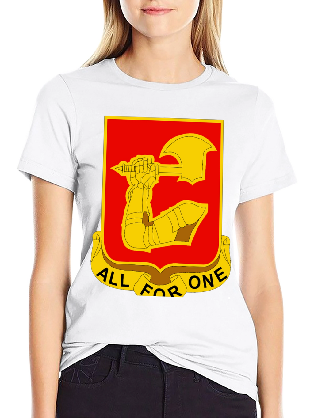 All For One T-Shirt - Military Unit Tee