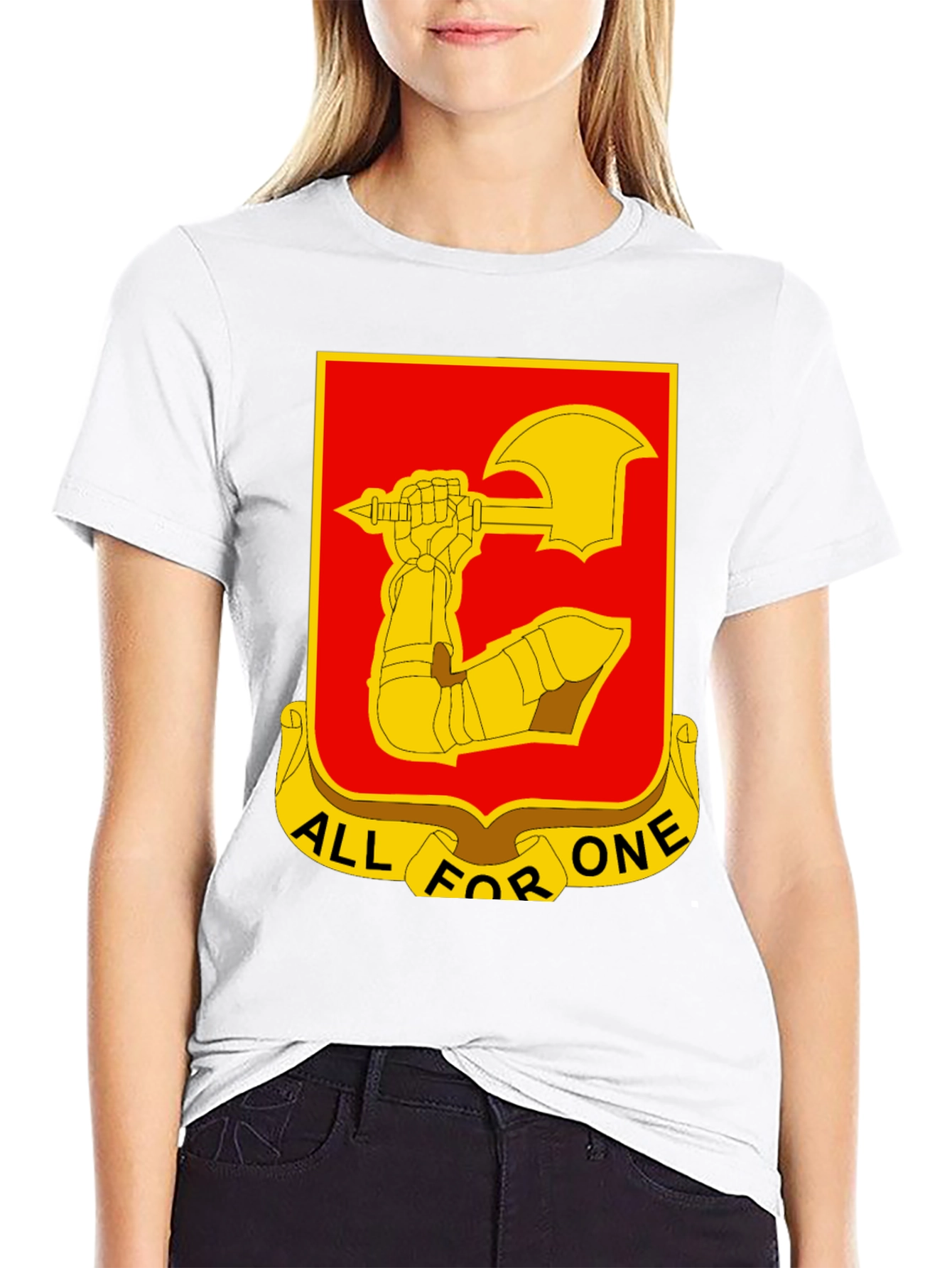 All For One T-Shirt - Military Unit Tee
