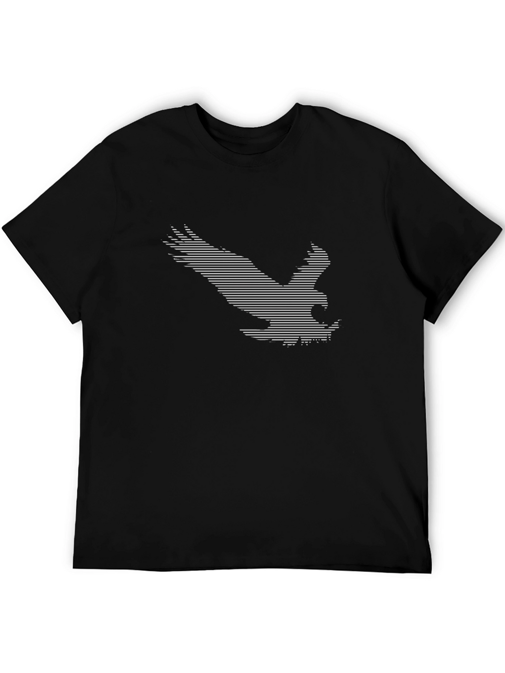 Eagle Graphic Tee - Stylish Black Cotton T-Shirt