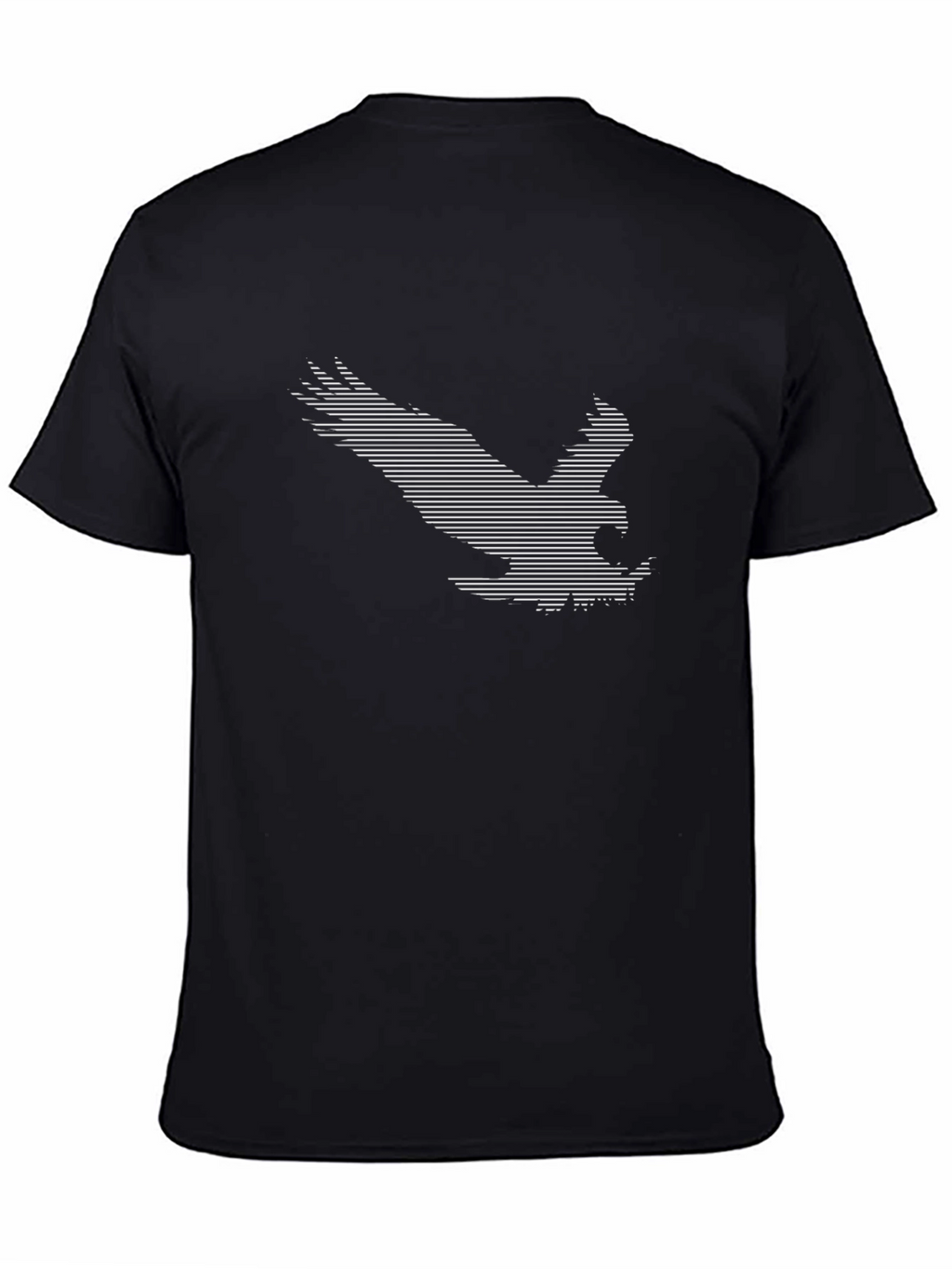 Eagle Graphic Tee - Stylish Black Cotton T-Shirt